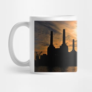 Battersea Power Station River Thames London Mug